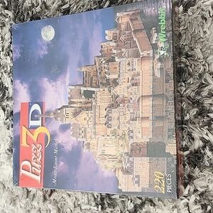 WREBBIT PUZZ 3 D 220 PIECES BRAND NEW  MONT SAINT MICHEL